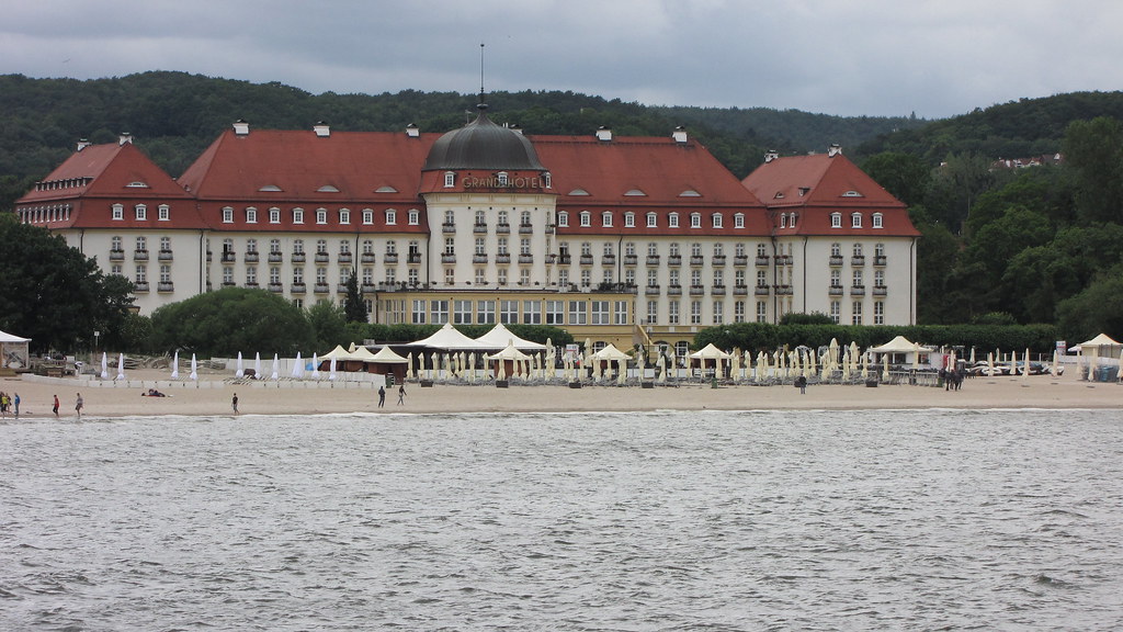Grand Hotel w Sopocie Luksusowy, pięciogwiazdkowy hotel, z… Flickr