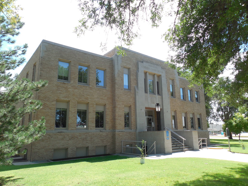 Hansford County Courthouse Spearman, Texas Constructed in … Flickr