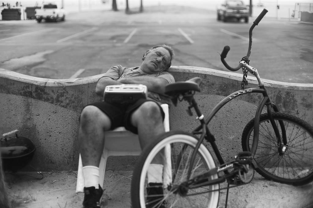 Napping Venice Beach, California Job 317 There the wicked… Flickr