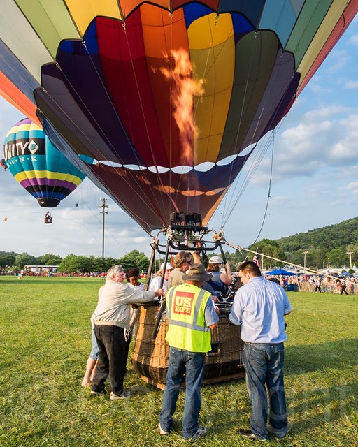 APEX Hot Air Balloon, 2014 Warren County Farmers Fair, Phillipsburg