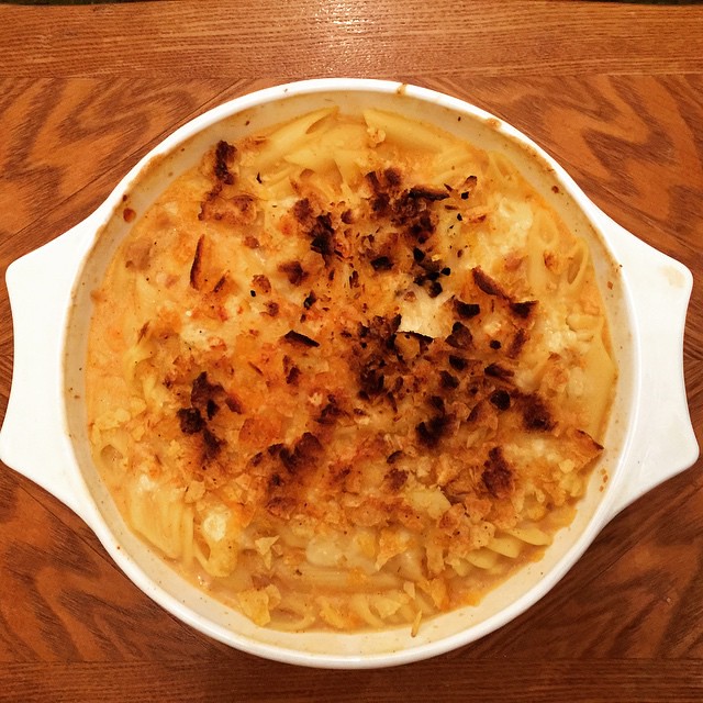 Spicy white sauce tuna bake cooking Italian MyWorld sn… Flickr