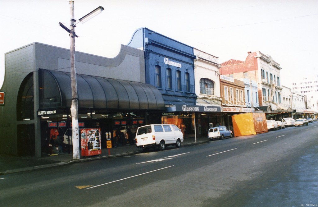 Street, Dunedin, 1987 DCC Archives, City Architects… Flickr