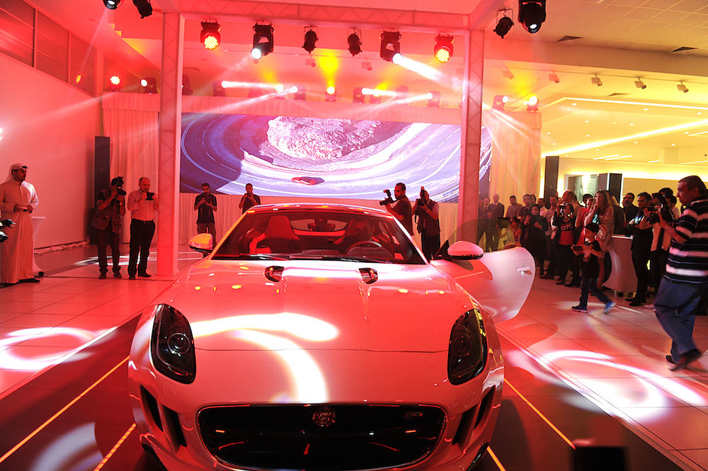 AlZayani Unveils FTYPE Coupé in Kuwait In an atmosphere … Flickr