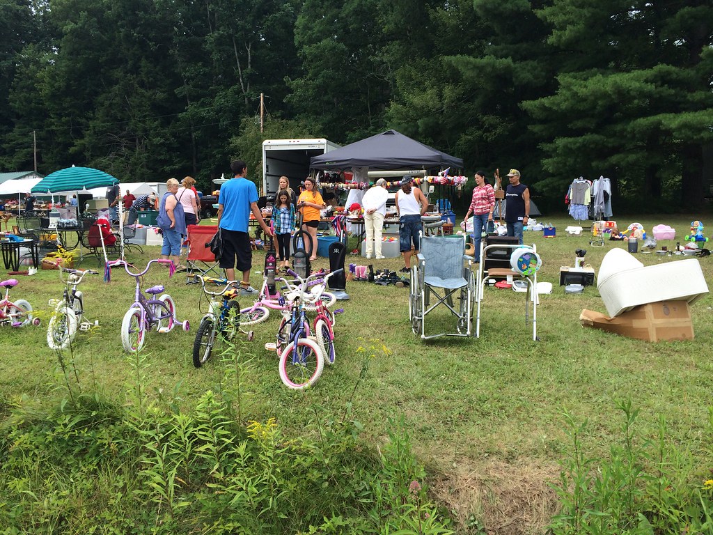 100 Miles Yard Sale Annual Karthaus, PA Event in July. Holly