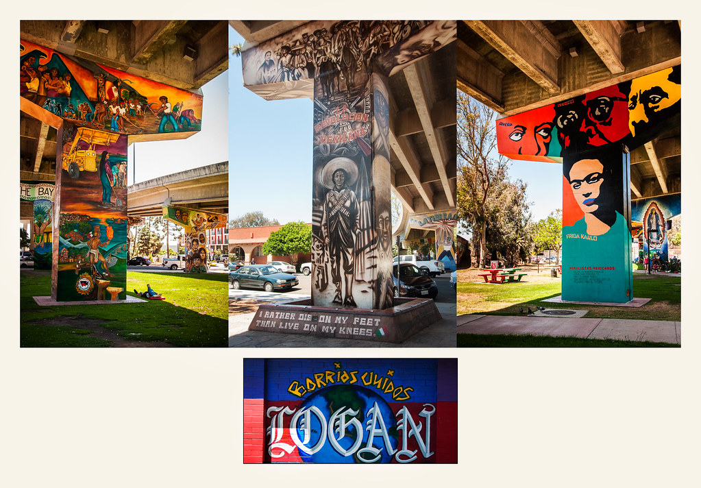 Barrio Logan Art on the Wall This is a park under the fr… Flickr