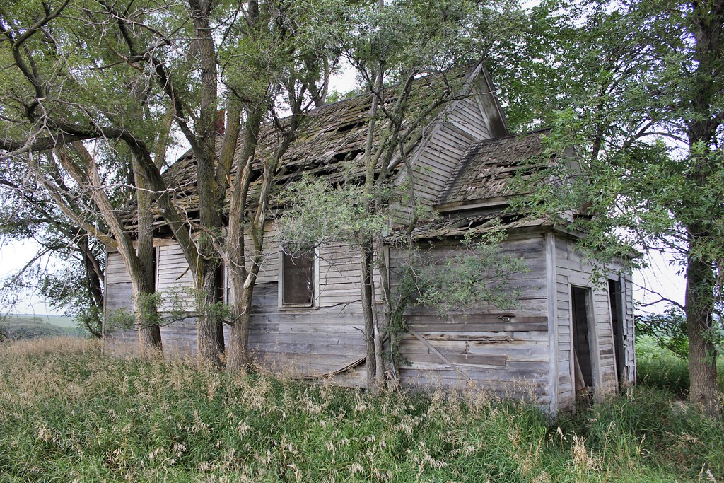 Schoolhouse Factoryville (rural Union), NE The only remn… Flickr