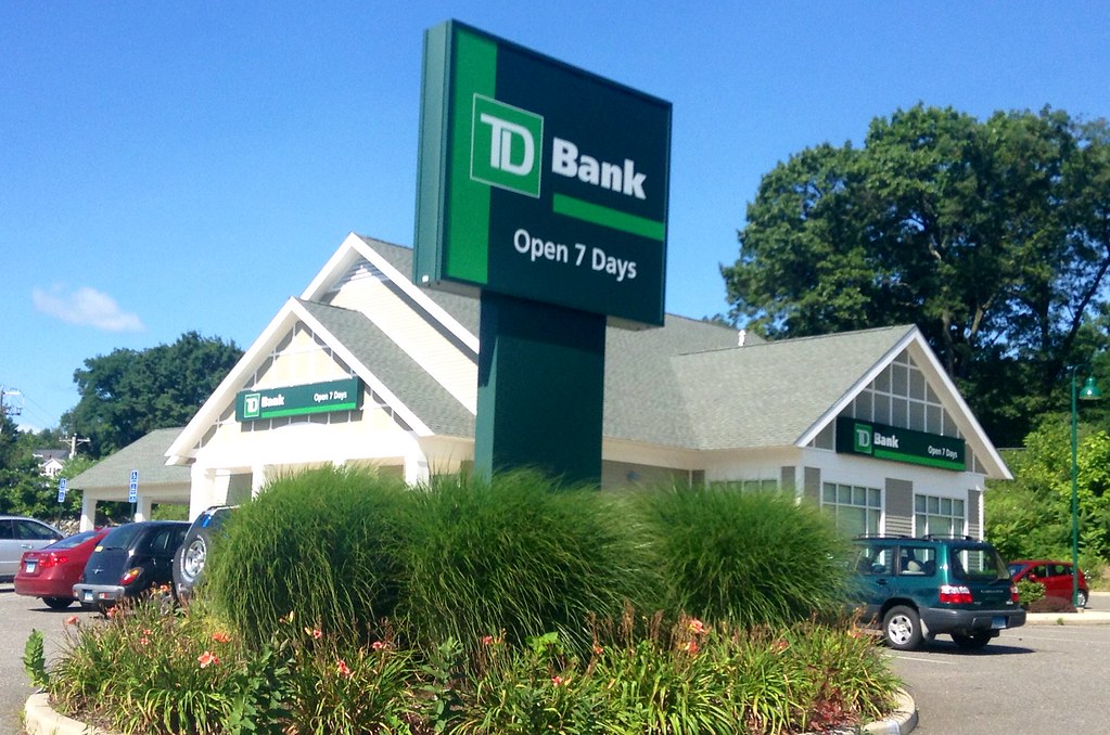 TD Bank, Waterbury, CT 8/2014 by Mike Mozart of TheToyChan… Flickr