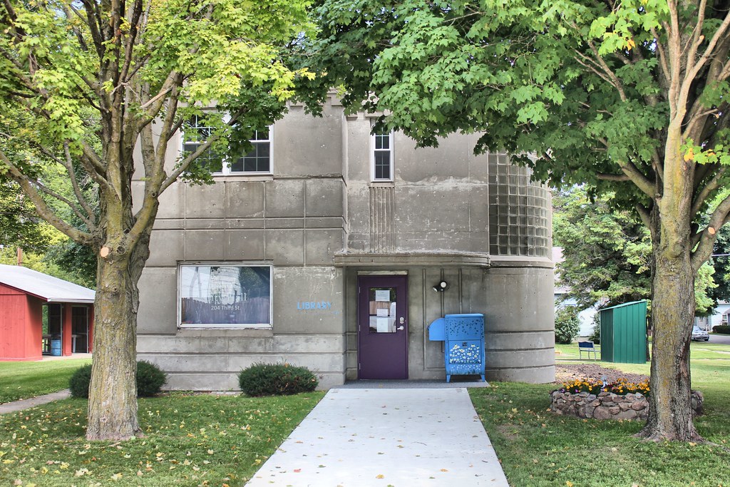 City Hall & Public Library Lakota, IA This reinforced co… Flickr