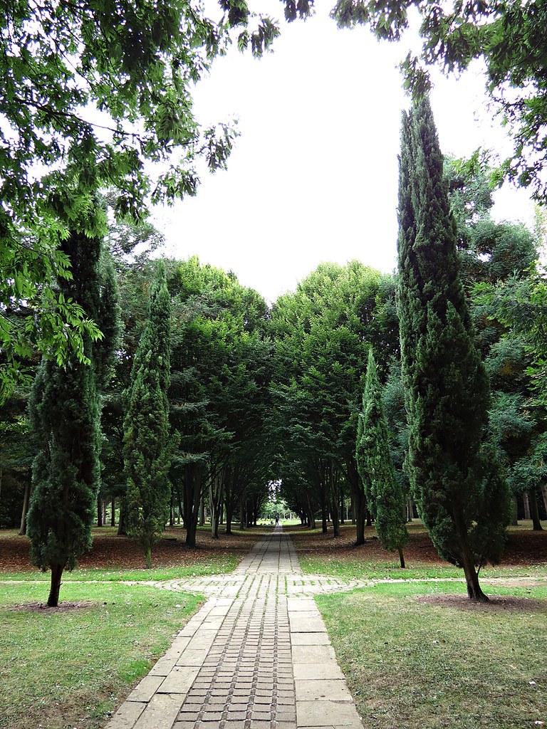 The Tree Cathedral, Milton Keynes View along the nave from… Flickr
