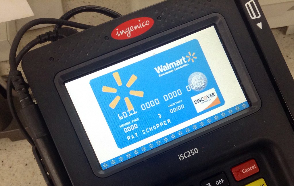 Walmart Credit Card Walmart Credit Card Swipe Reader, Inge… Flickr
