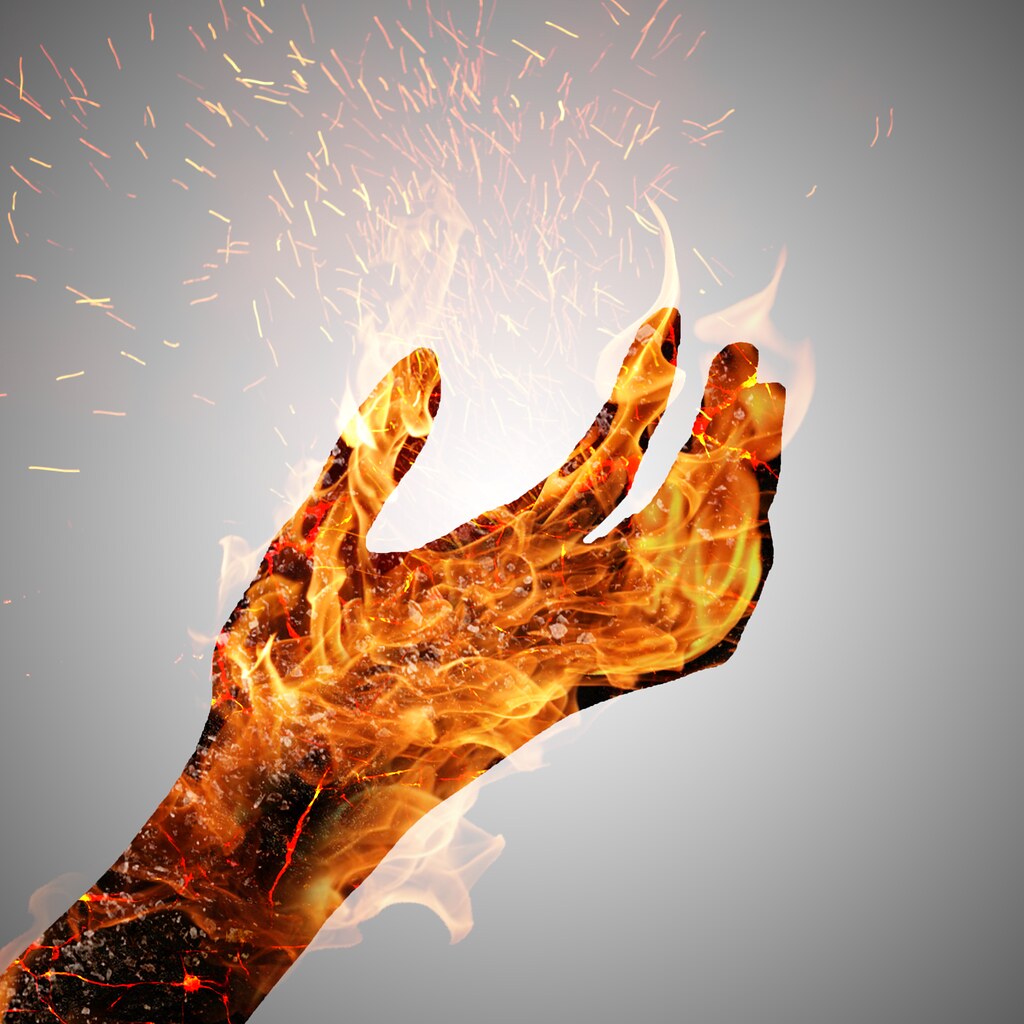 fire hand Austin Joy Flickr