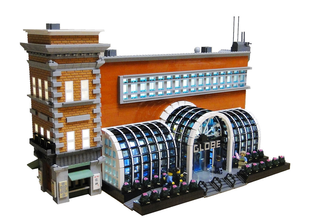 Boston Map Globe Buulding Boston Globe Two relatively small buildings for the new LE… Flickr