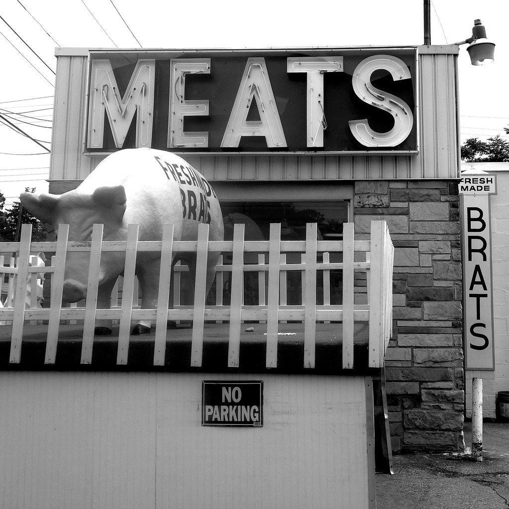 Meats and fresh made brats They sell brats in Buchanan, Mi… Flickr