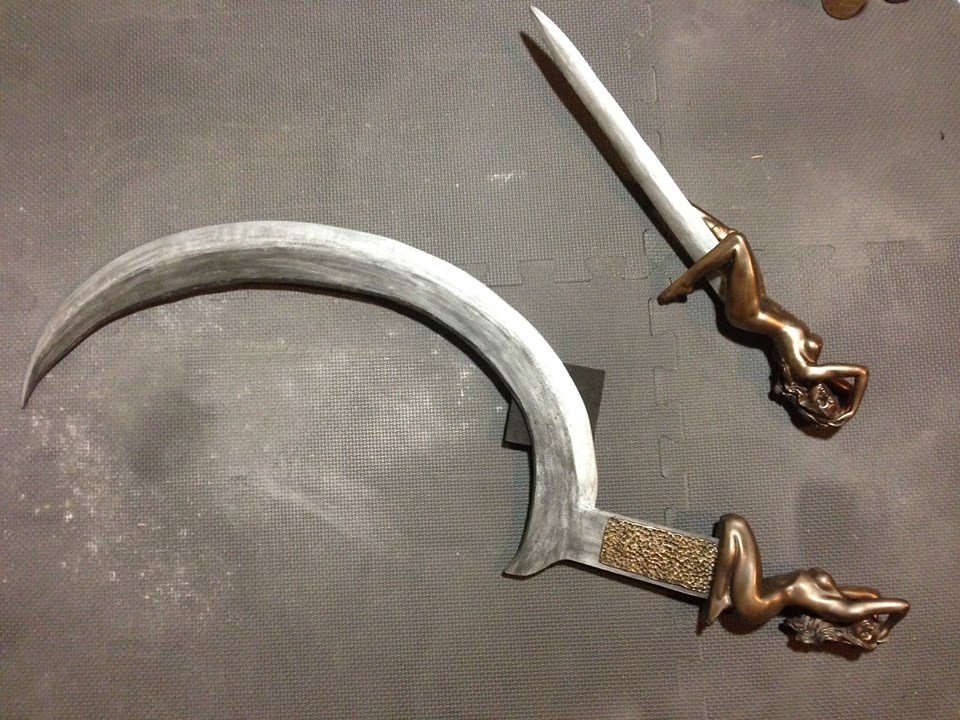 Daario's Knives Custom made weapons for Daario Naharis