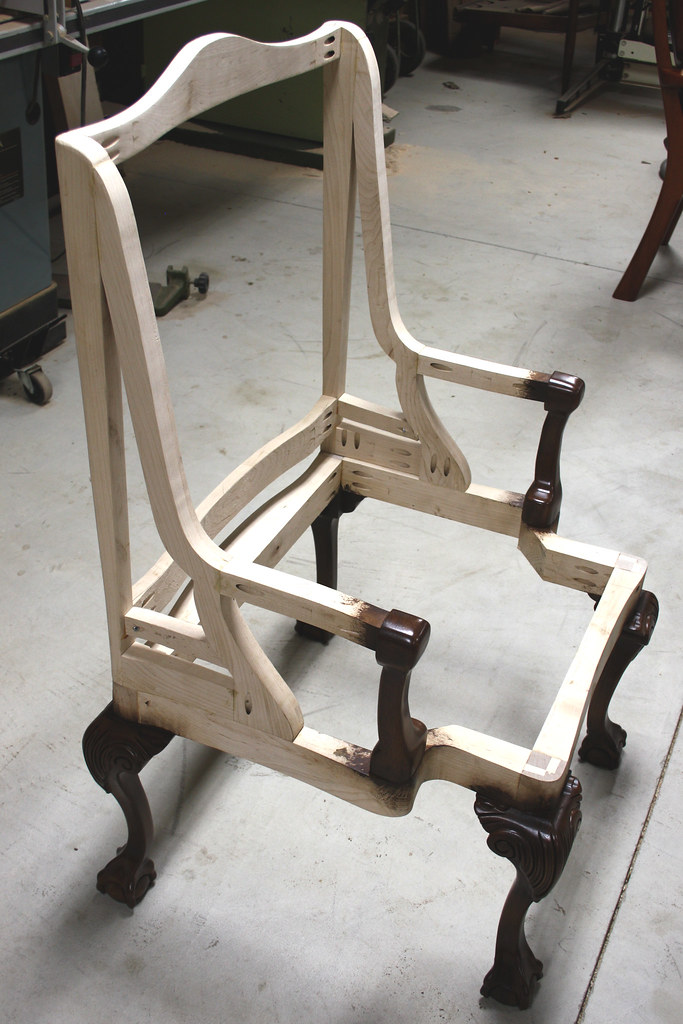 Chair Frame Custom Upholstery Frame www.reitmanfurniture.c… scott reitman Flickr