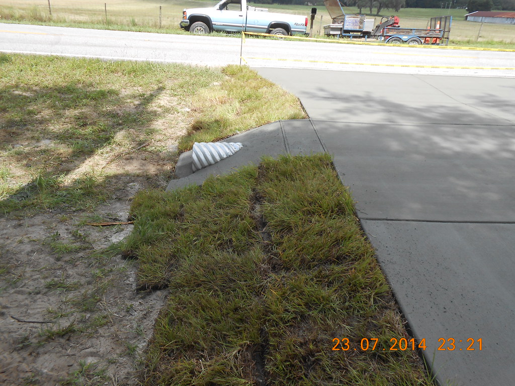 Driveway ApronDrain Culvert The Homeowner obtained the bu… Flickr