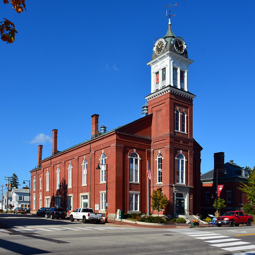 Saco City Hall / ME Original Architect/Carpenter Thomas H… Flickr