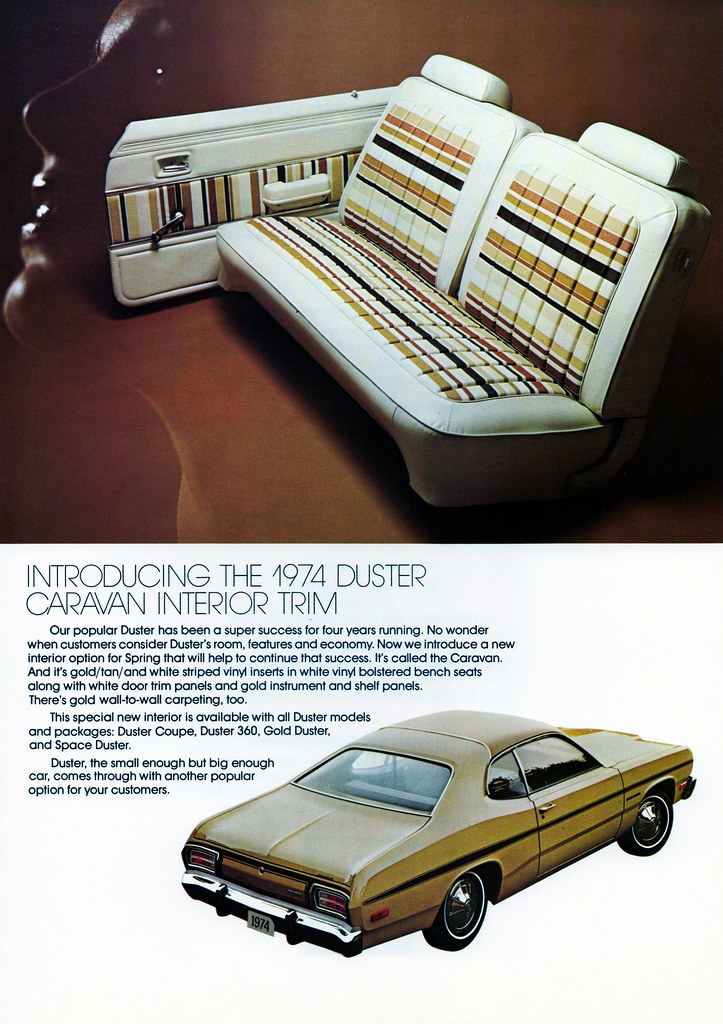 1974 Plymouth Duster Caravan Interior Trim Alden Jewell Flickr
