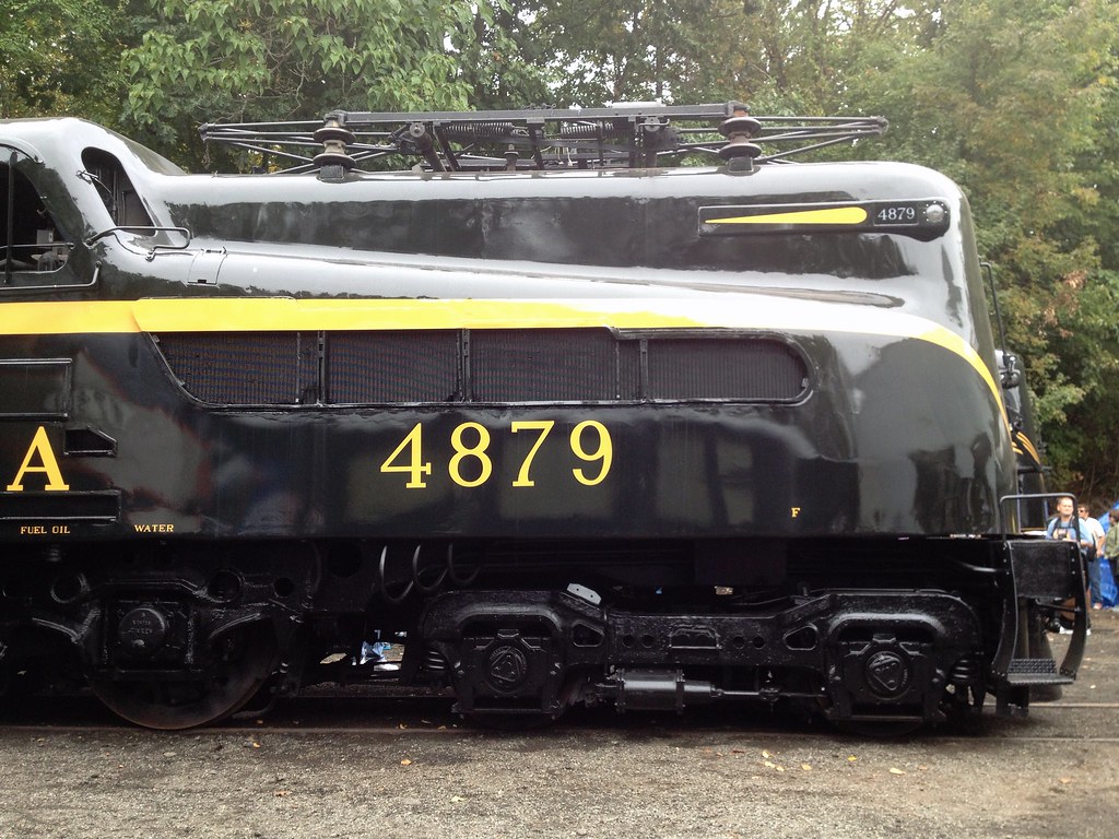 Pennsylvania Railroad GG1 4879 The URHS did a great job wi… Flickr