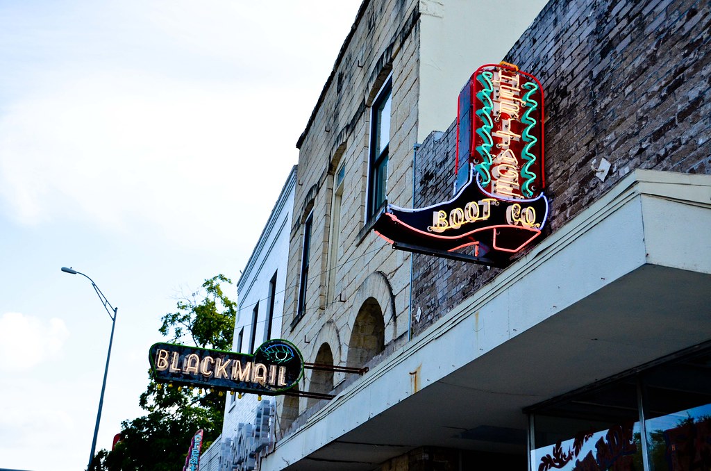 Blackmail Boot Co. South Congress Avenue, Austin, TX sk Flickr