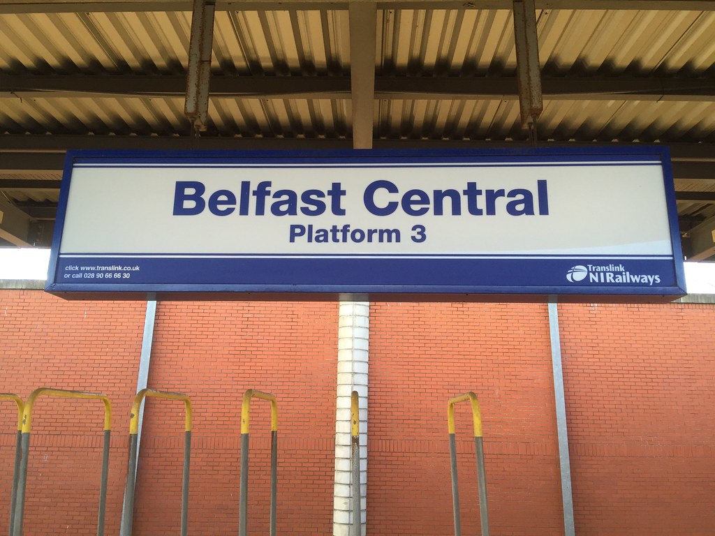 Belfast Central Train Station Northern Ireland Novembe… Flickr