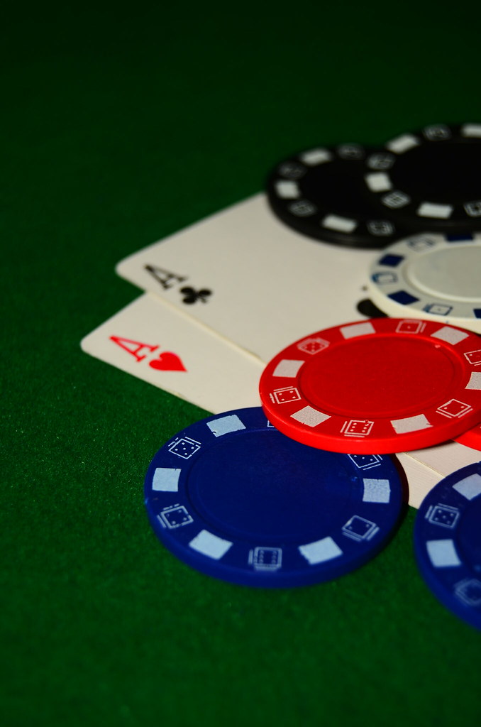 Pair of Aces Two Aces of the suits of Hearts and Clubs sur… Flickr