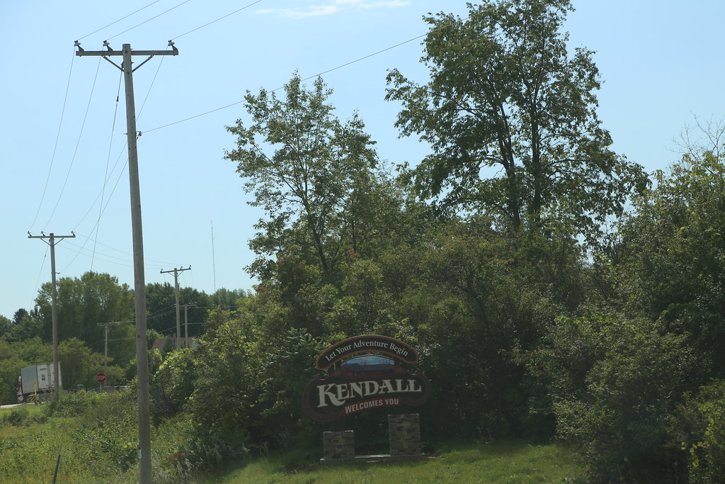 Kendall Wisconsin, Monroe County WI Google Map Wikipedia Bruce