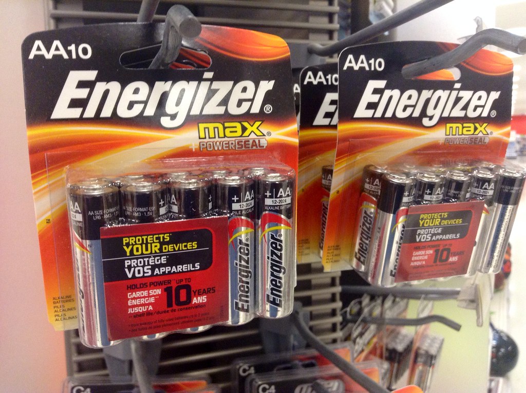 Energizer Batteries Energizer Batteries, 9/2014, by Mike M… Flickr