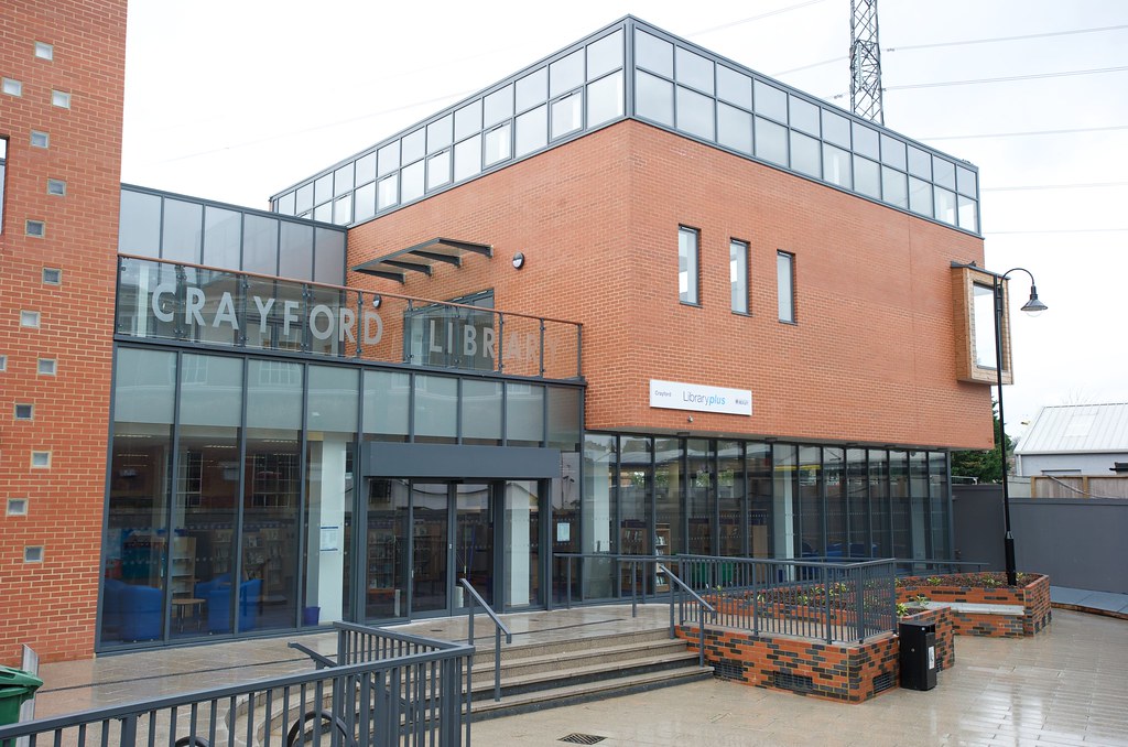 Crayford Library at Bexley, Kent For more about this libra… Flickr
