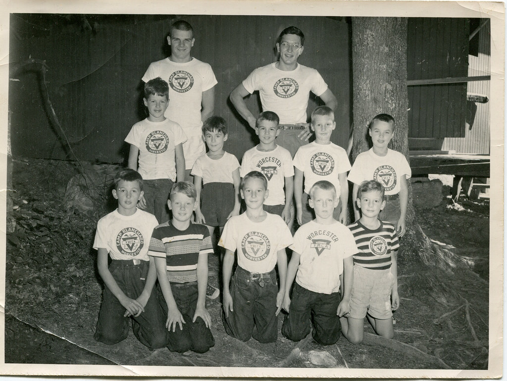 YMCA Camp Blanchard 1952 My junior counselor Bill Riedl an… Flickr