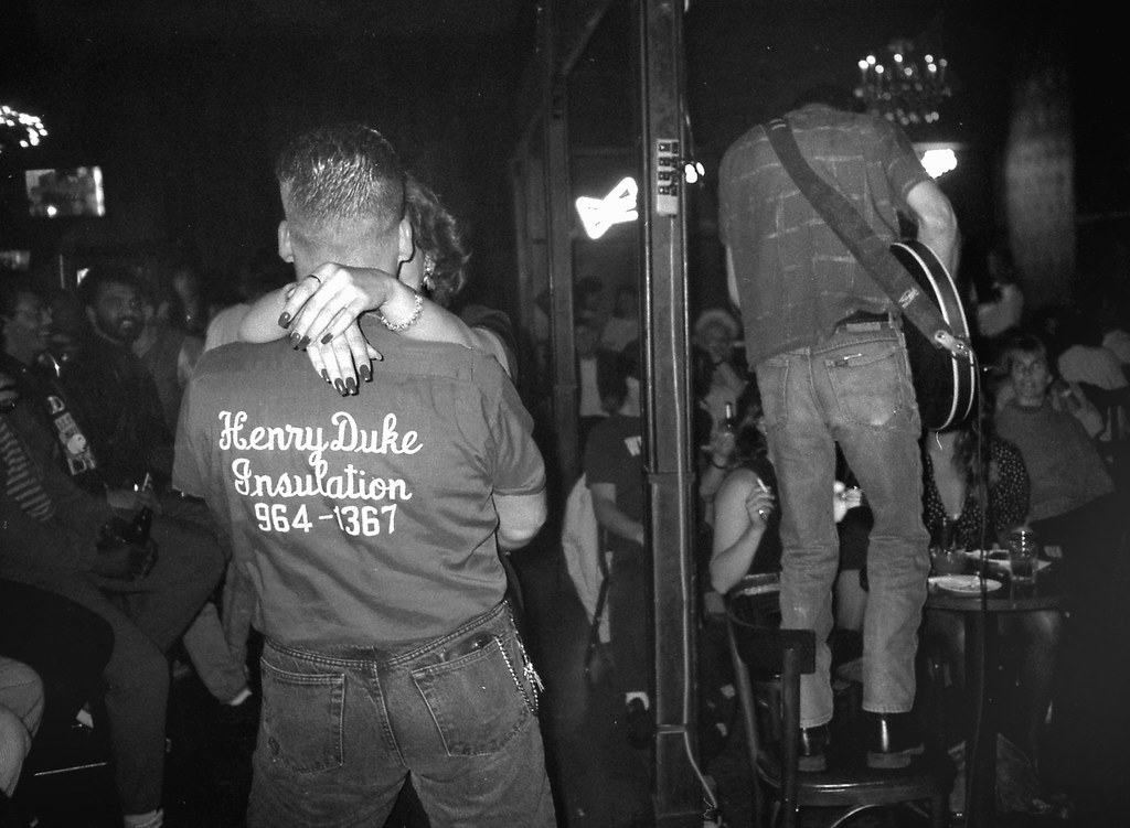 Blue Lamp bar, San Francisco 1989 Blue Lamp bar scene, Gea… Flickr