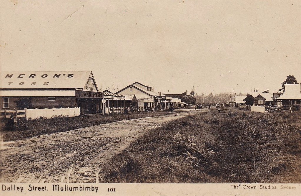 Dalley Street, Mullumbimby, N.S.W. very early 1900s Flickr