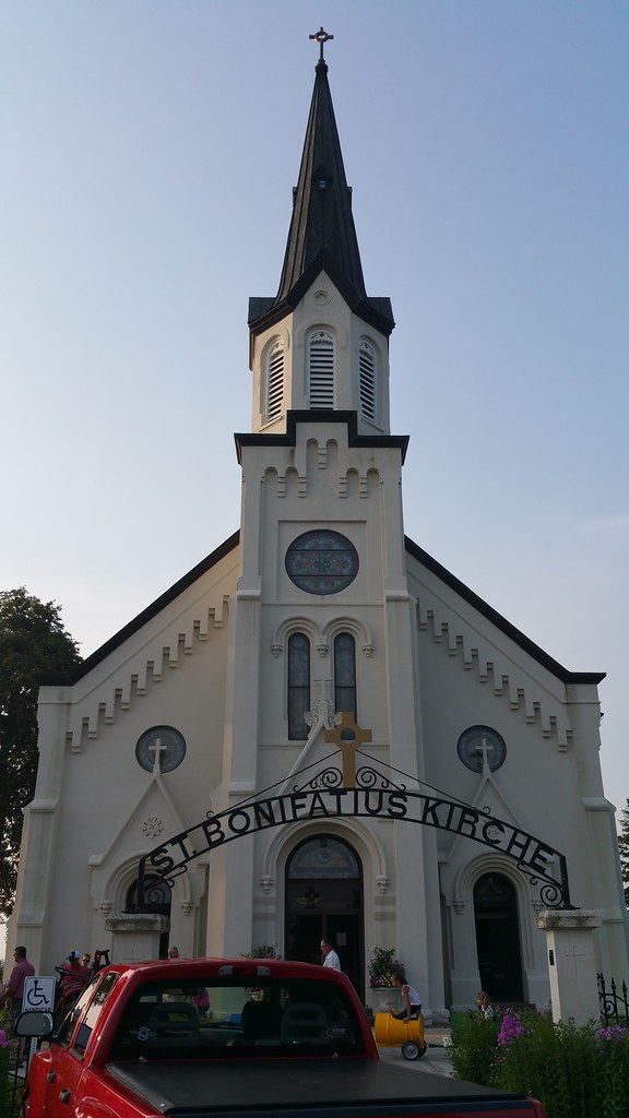 St. Boniface Catholic Church, Westphalia, Iowa Can you gue… Flickr