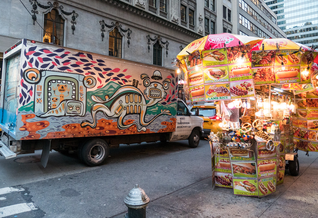 Painted Truck and Food Cart Two of my most favorite things… Flickr