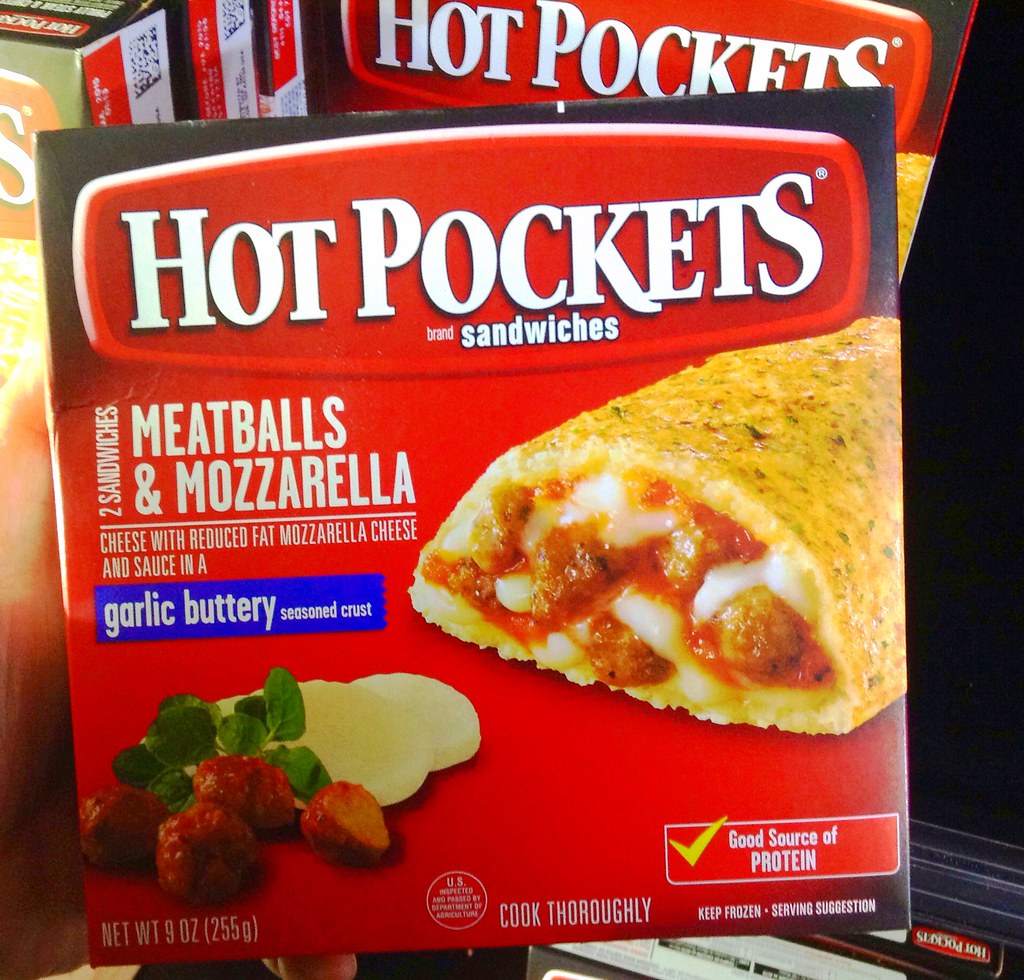 Hot Pockets, Hot Pockets, Meatballs & Mozzarella 7/2014 by… Flickr