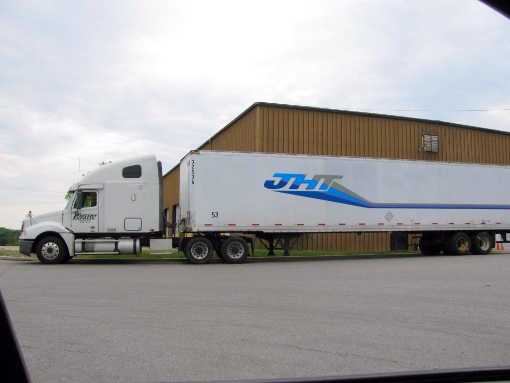Western Express with JHT trailer West Nashville, TN tnsamiam Flickr