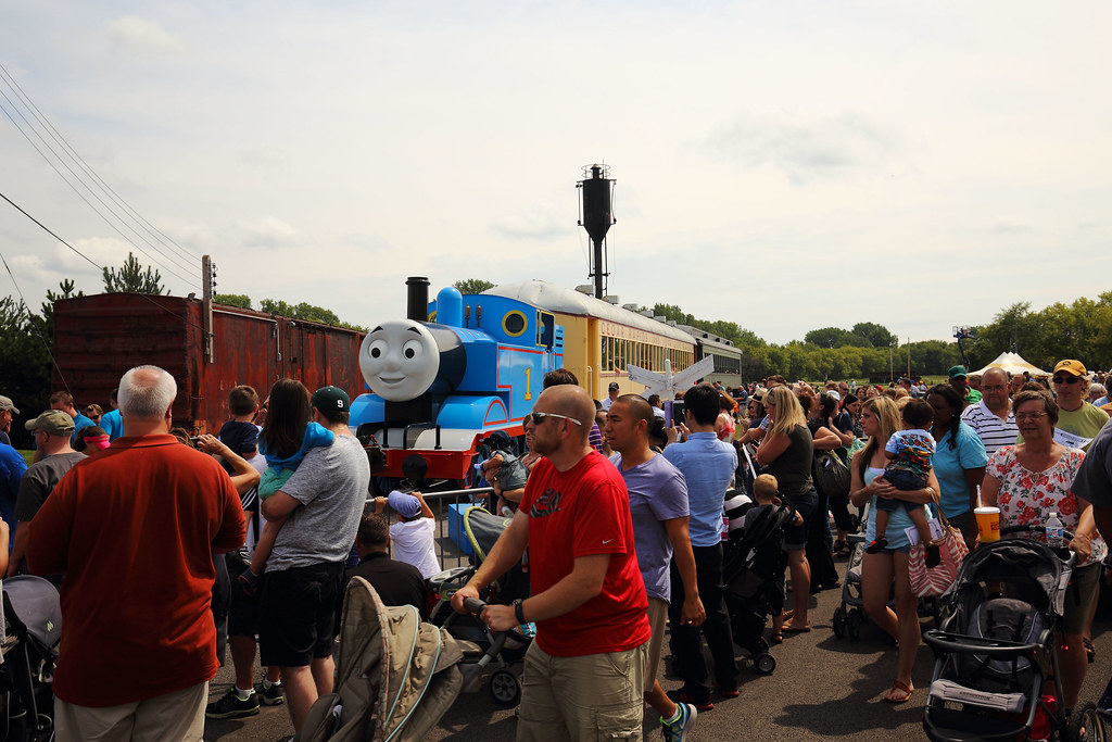 Thomas The Tank Engine visits the Illinois Train Museum | Flickr