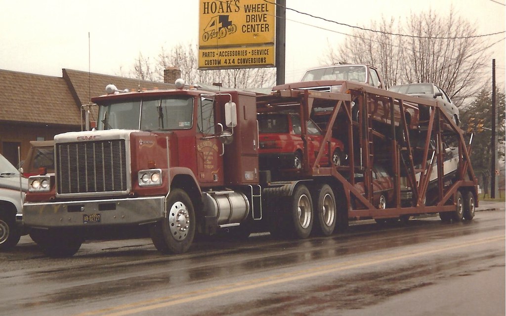 GMC General Car carrier, "Smith" Modified Delavan trailer … Flickr