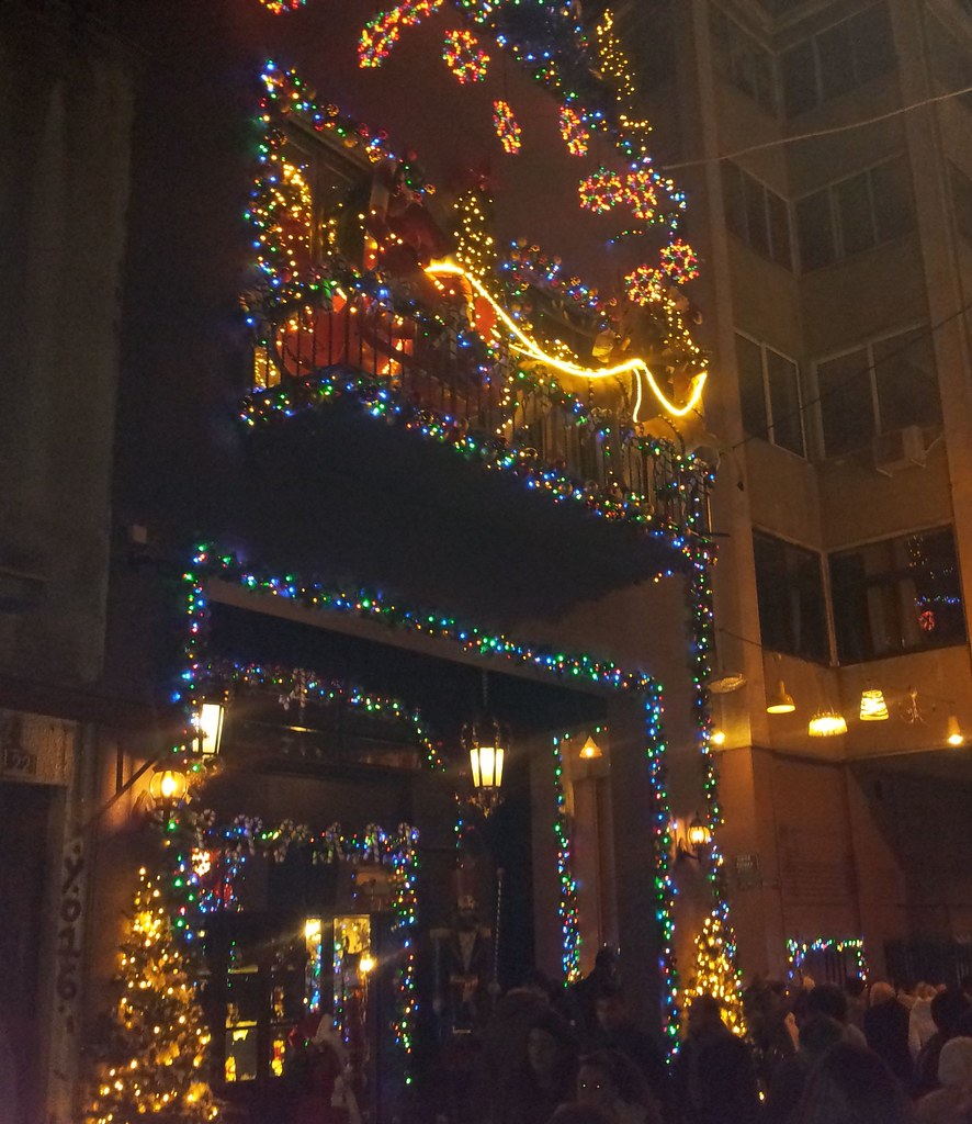Christmas lights, Athens Alan Aplin Flickr