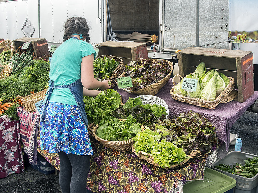 Newport Farmers Market Newport, Oregon Larry Miller Flickr