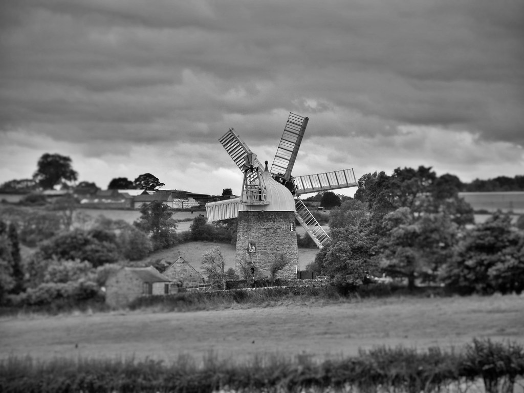 Nether Heage, Derbyshire Derbyshires only working windmill… Flickr