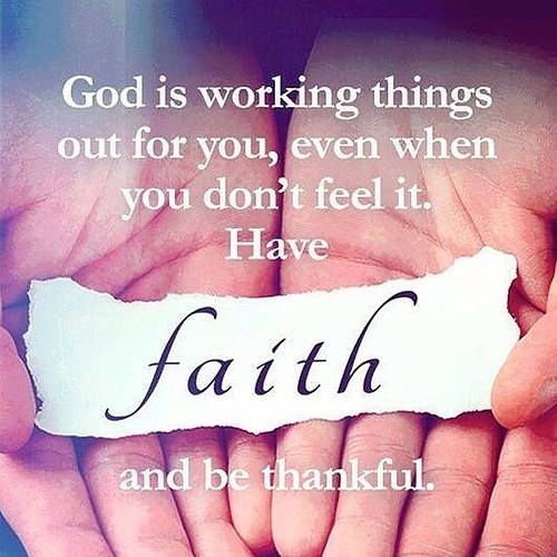 ...Because even a little faith can move mountains! Good Mo… Flickr