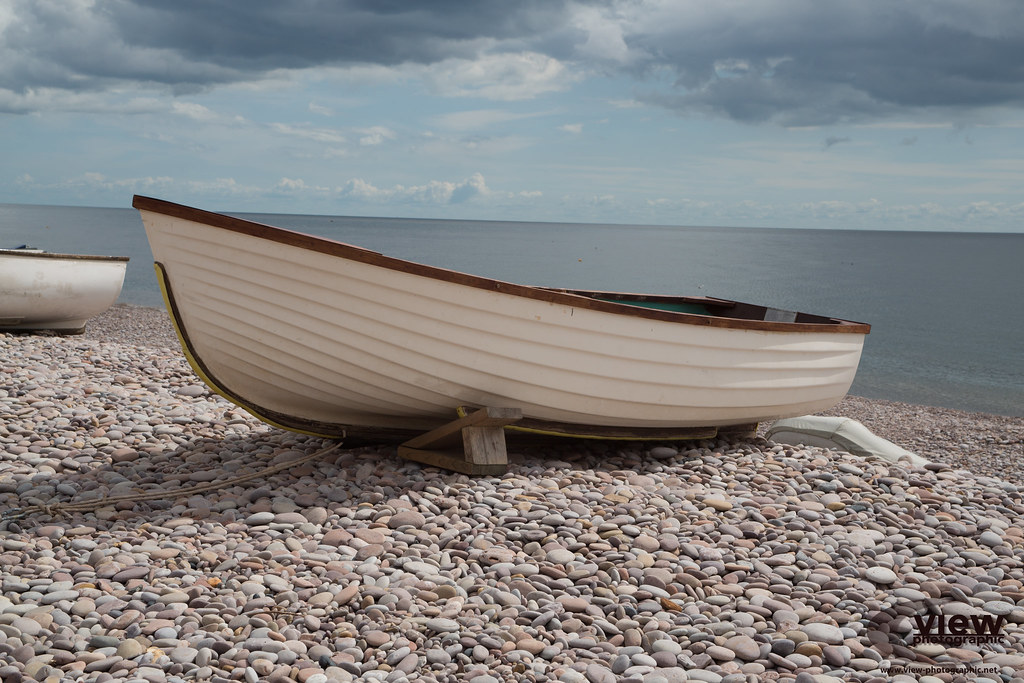 Budleigh Salterton Boats on the beach Dave Maries Flickr