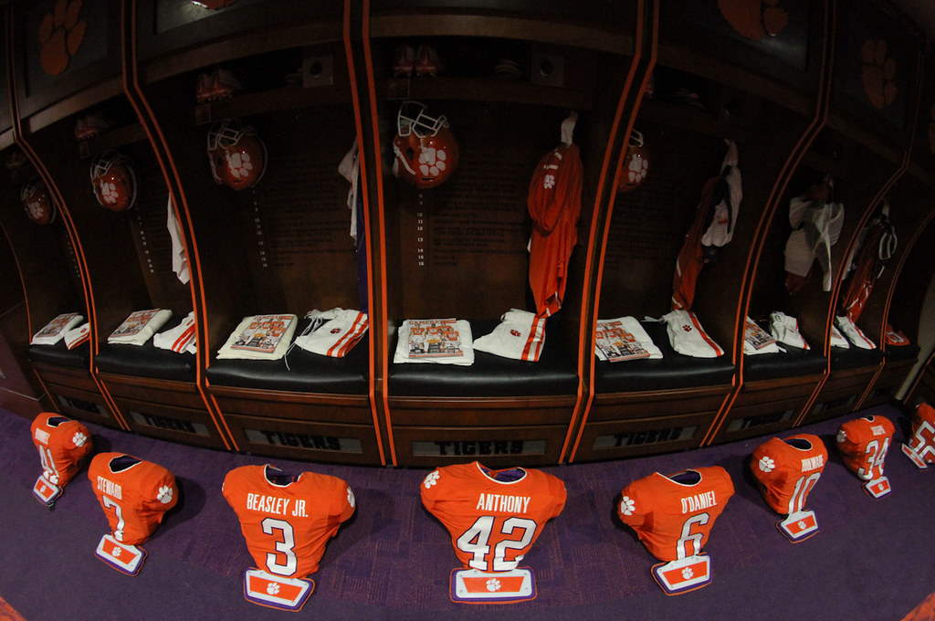 Clemson Football Westendzone Locker Room_2014_DP0403 Flickr