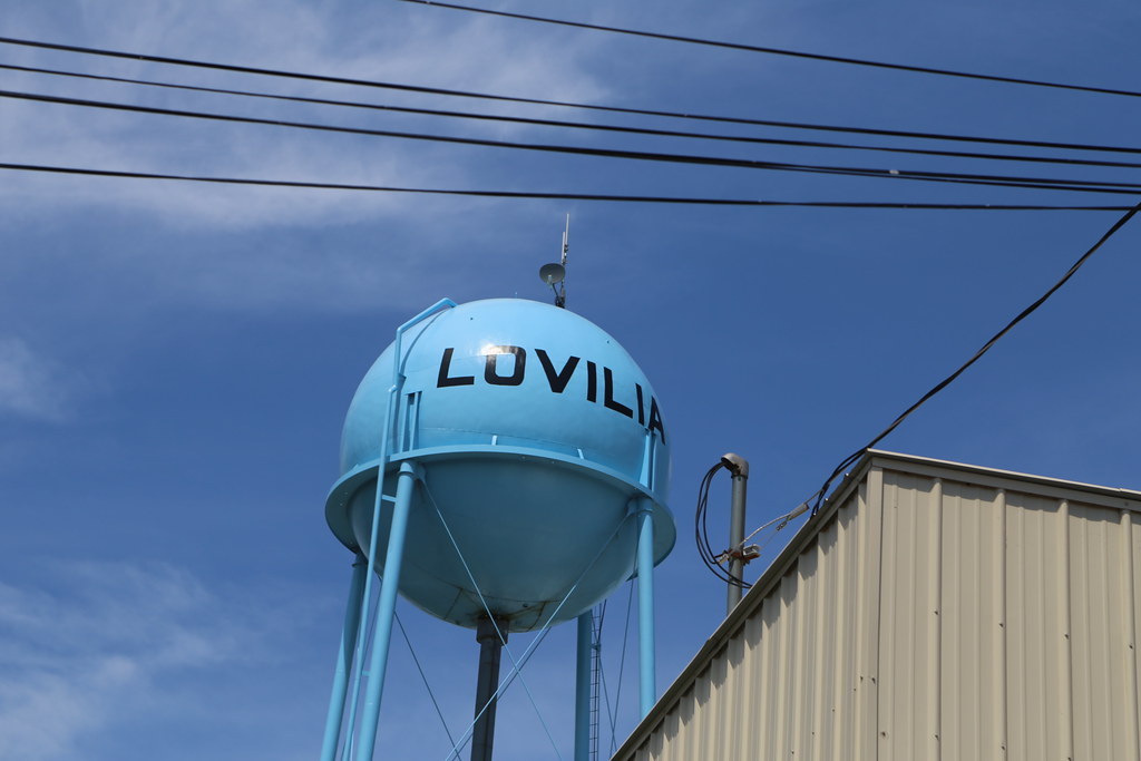 Lovilia Iowa, Monroe County IA Google Map Wikipedia Bruce Wicks