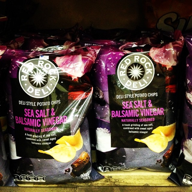 Red Rock Deli sea salt & balsamic vinegar potato chips in … Flickr