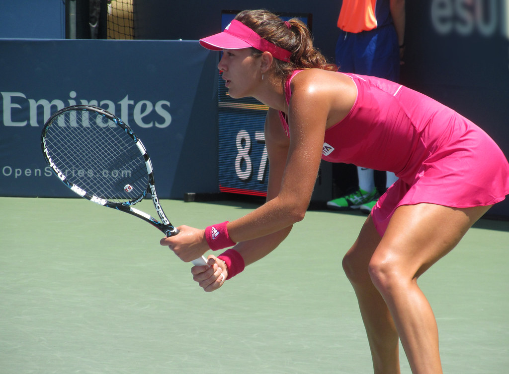 Bank of the West Garbiñe Muguruza (ESP), 2014. WTA Stanfor… Rob