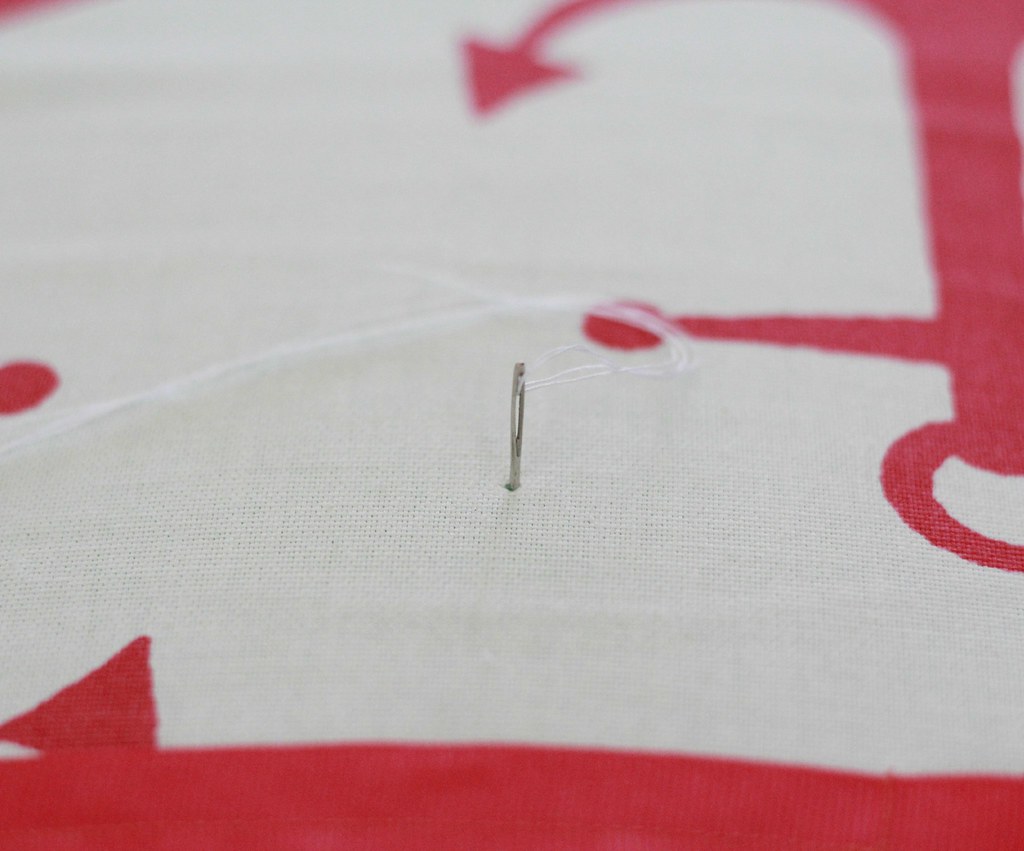 how to make a diy tufted bench cushion via Kristina J blog… Flickr