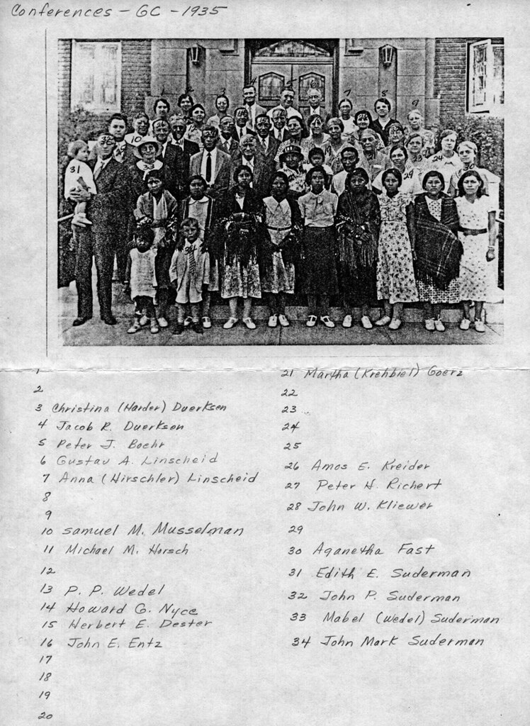 1935 General Conference Mennonite Church meeting a photo on Flickriver