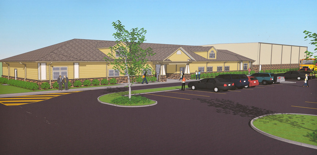 Morrison School Groundbreaking This drawing is of the new … Flickr